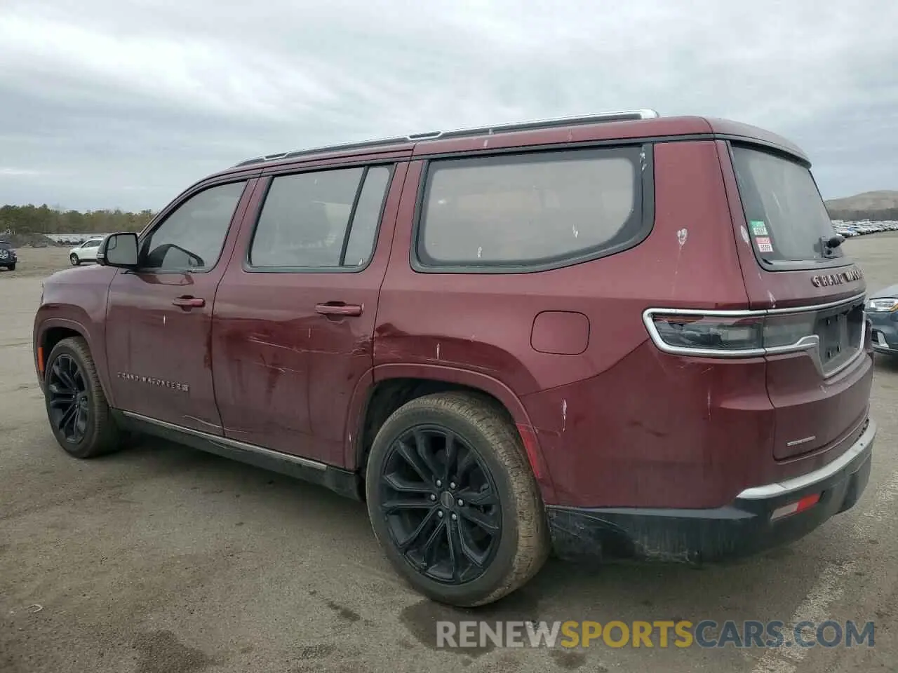 2 fotografías del automóvil dañado 1C4SJVGJ8NS113417 JEEP GRAND WAGO 2022