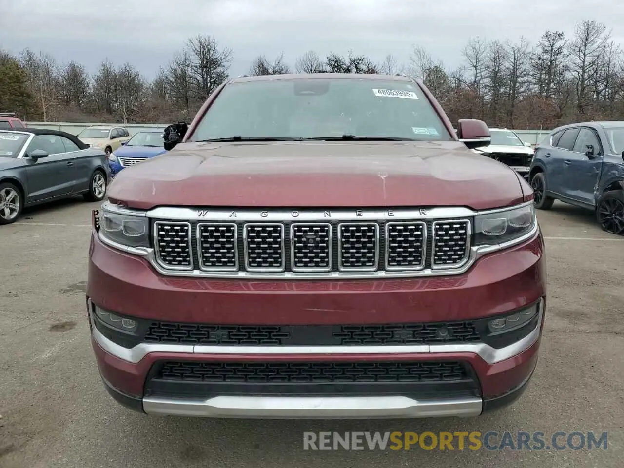 5 fotografías del automóvil dañado 1C4SJVGJ8NS113417 JEEP GRAND WAGO 2022