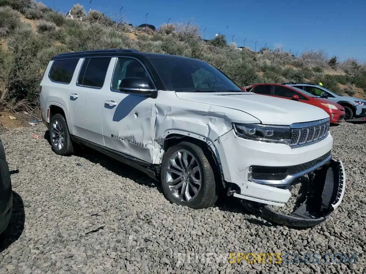 4 fotografías del automóvil dañado 1C4SJSFPXPS574223 JEEP GRAND WAGO 2023