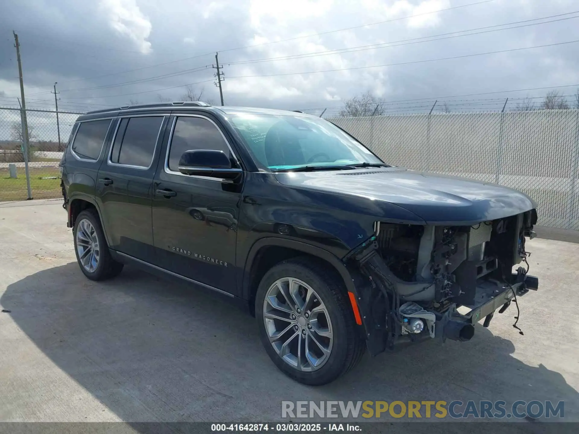 1 fotografías del automóvil dañado 1C4SJVFJ2NS167359 JEEP GRAND WAGONEER 2022