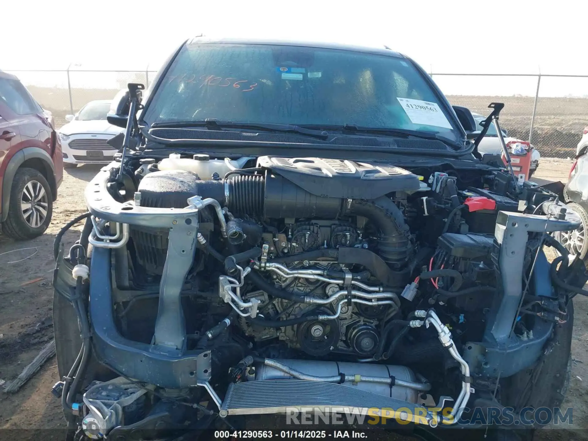 12 fotografías del automóvil dañado 1C4SJVGP5PS503687 JEEP GRAND WAGONEER 2023