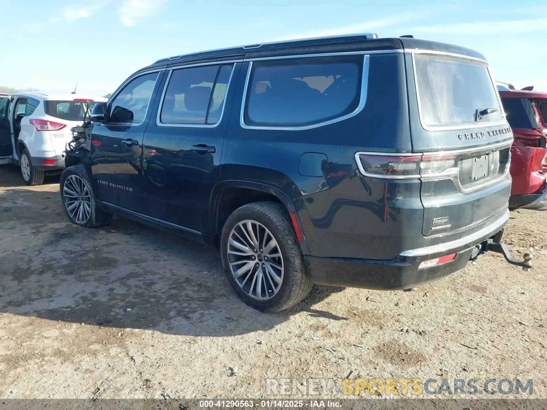 3 fotografías del automóvil dañado 1C4SJVGP5PS503687 JEEP GRAND WAGONEER 2023