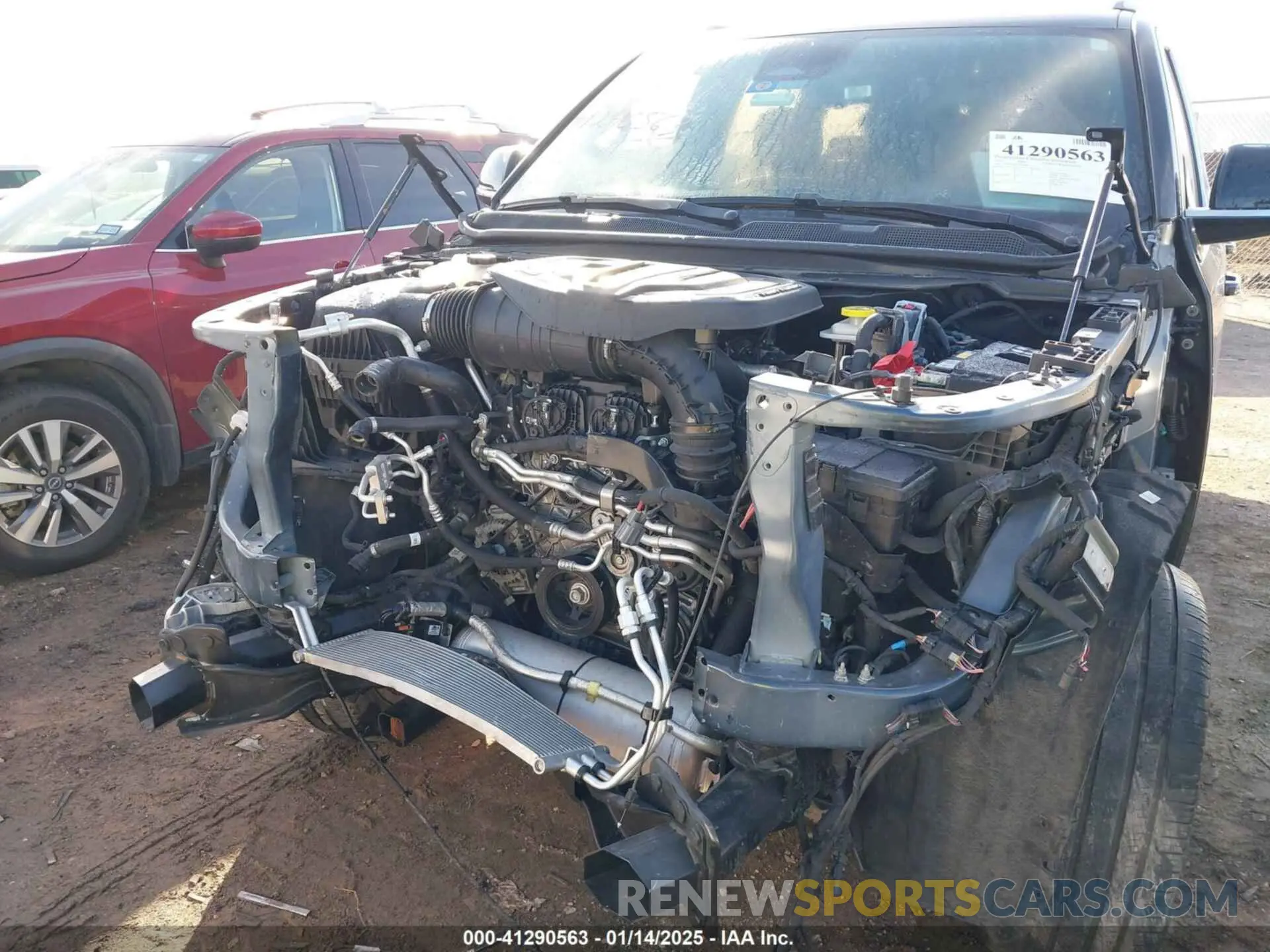 6 fotografías del automóvil dañado 1C4SJVGP5PS503687 JEEP GRAND WAGONEER 2023