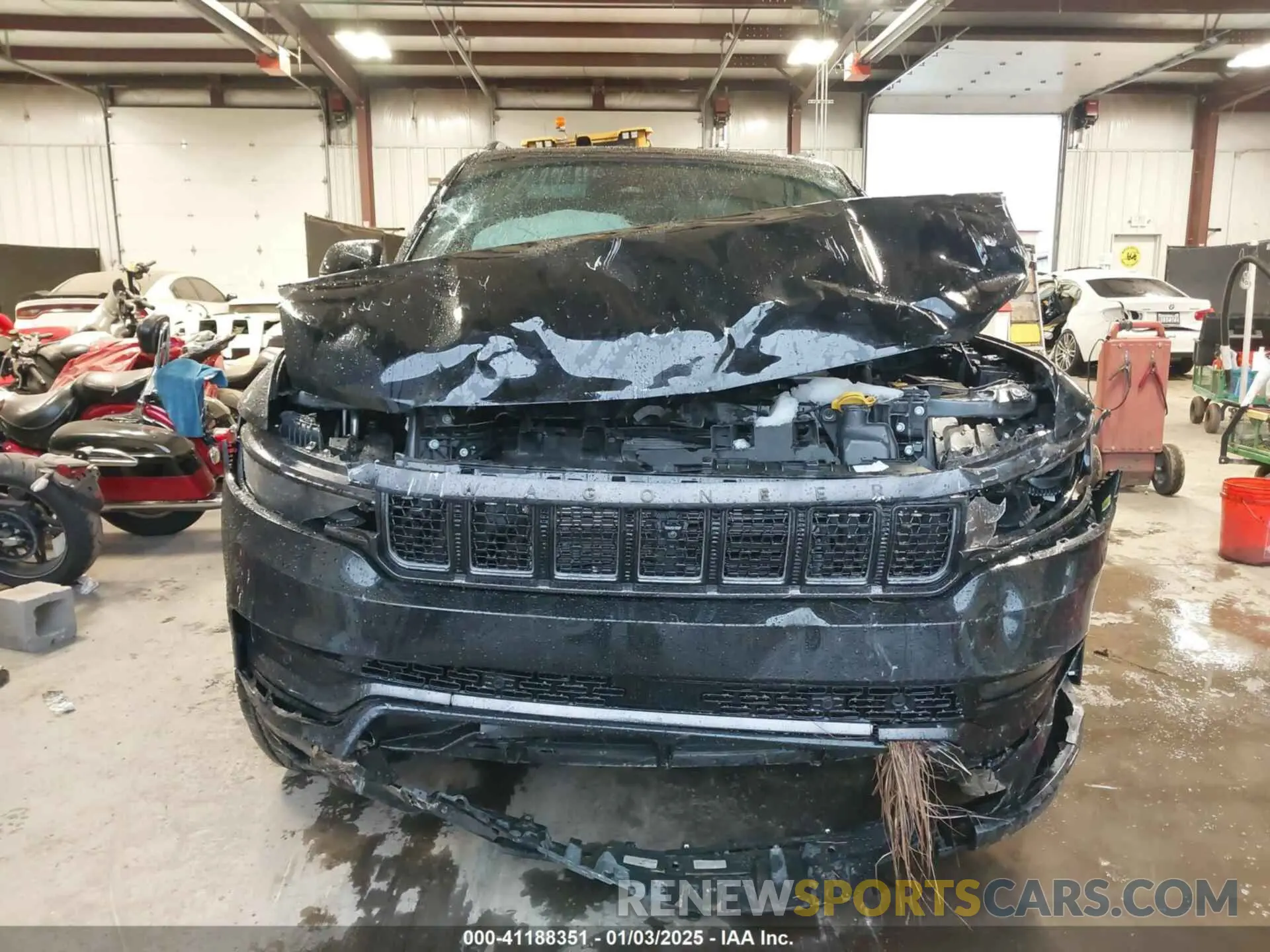 12 fotografías del automóvil dañado 1C4SJSGP1PS551234 JEEP GRAND WAGONEER L 2023