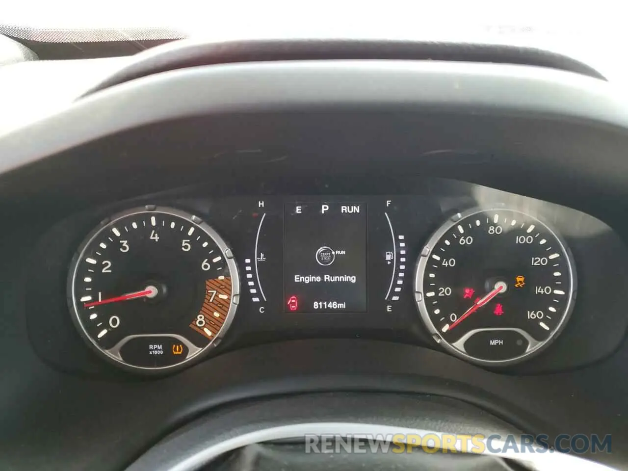 9 fotografías del automóvil dañado ZACNJAAB6KPK11528 JEEP RENEGADE 2019