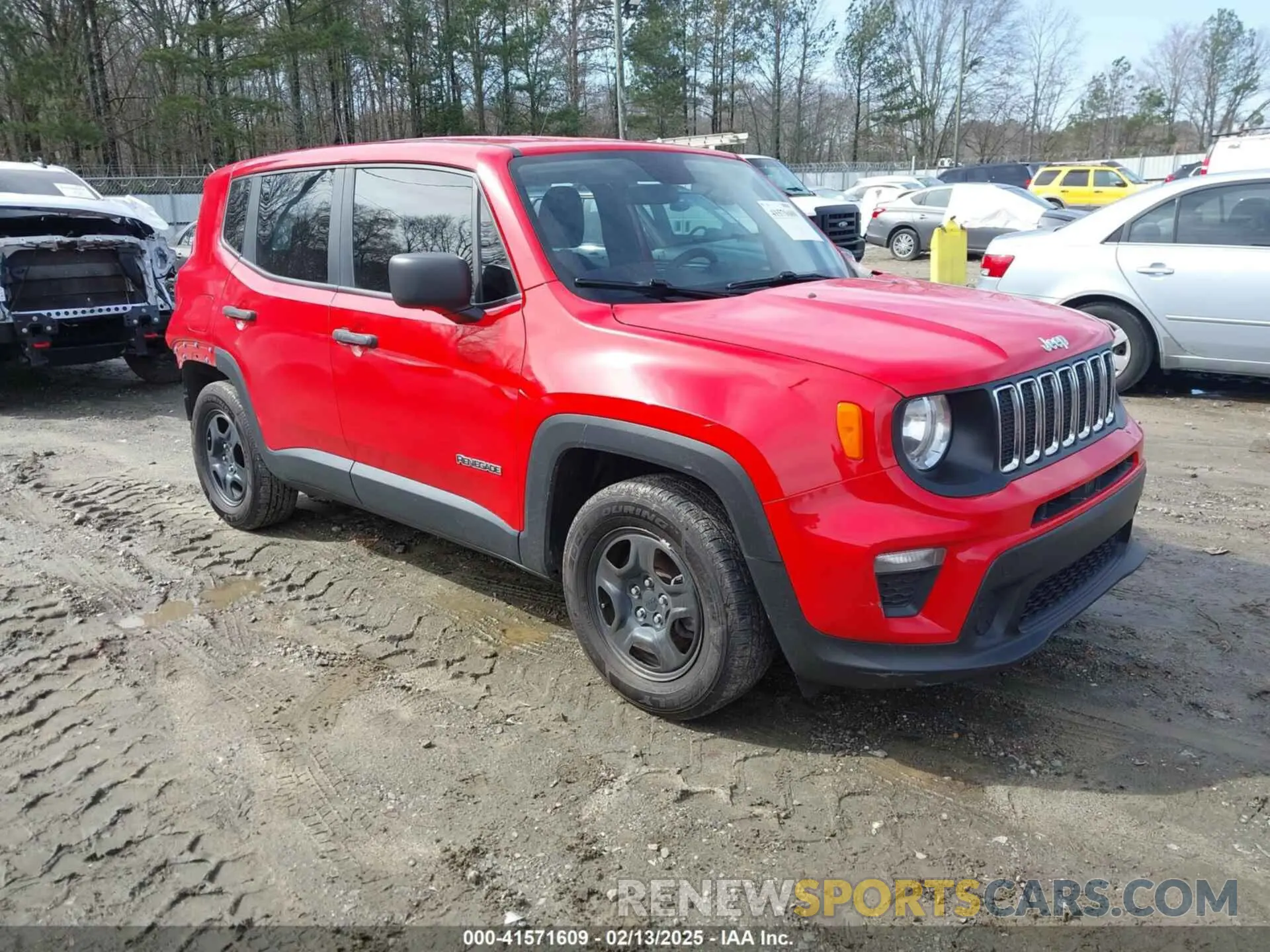 1 fotografías del automóvil dañado ZACNJAAB8KPK37967 JEEP RENEGADE 2019