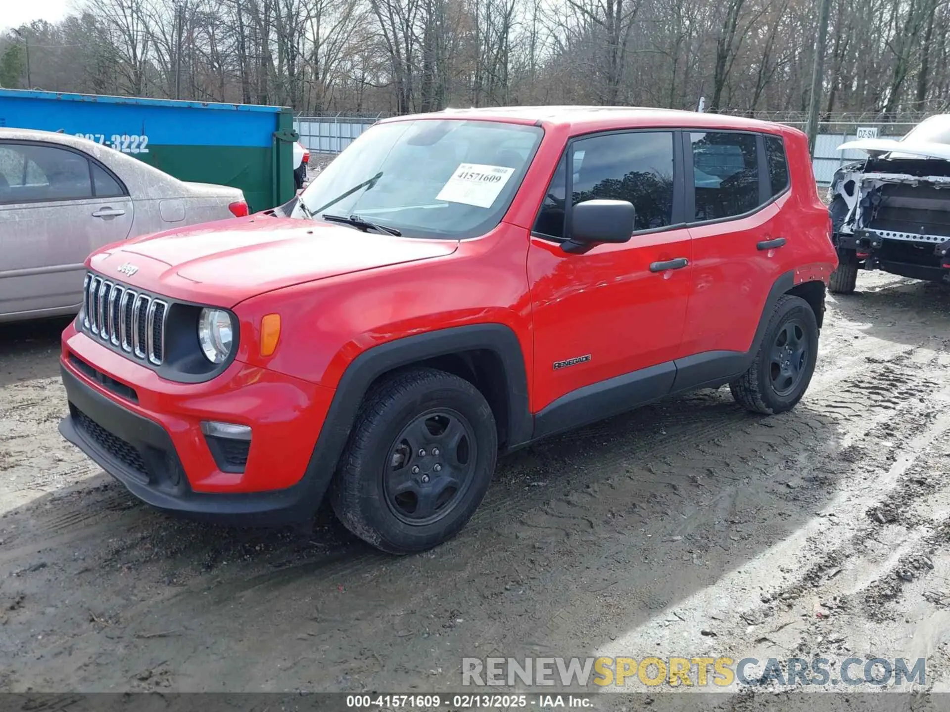 2 fotografías del automóvil dañado ZACNJAAB8KPK37967 JEEP RENEGADE 2019