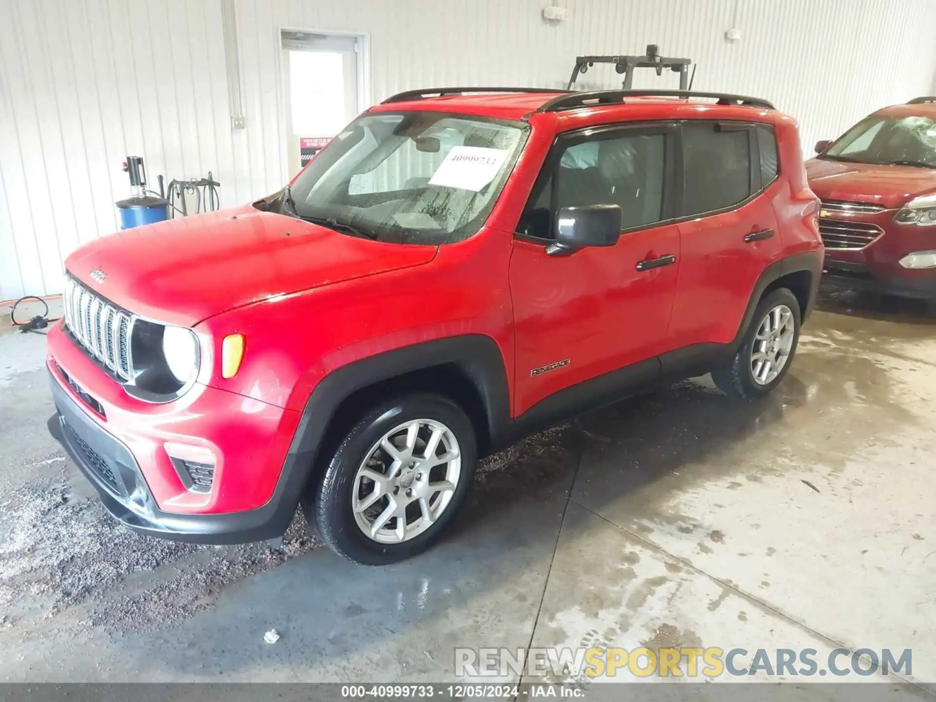 2 fotografías del automóvil dañado ZACNJAABXKPK24931 JEEP RENEGADE 2019