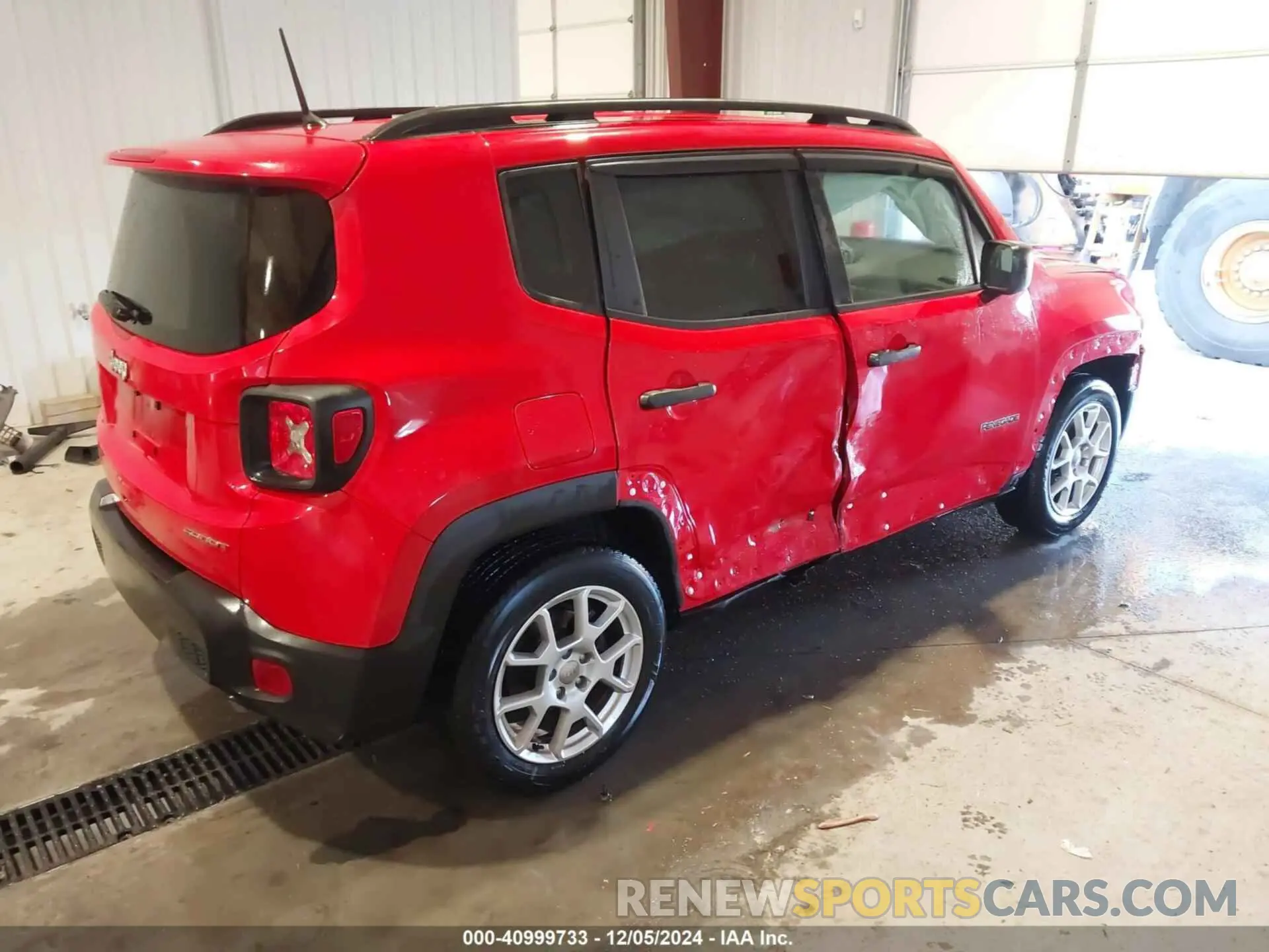 4 fotografías del automóvil dañado ZACNJAABXKPK24931 JEEP RENEGADE 2019