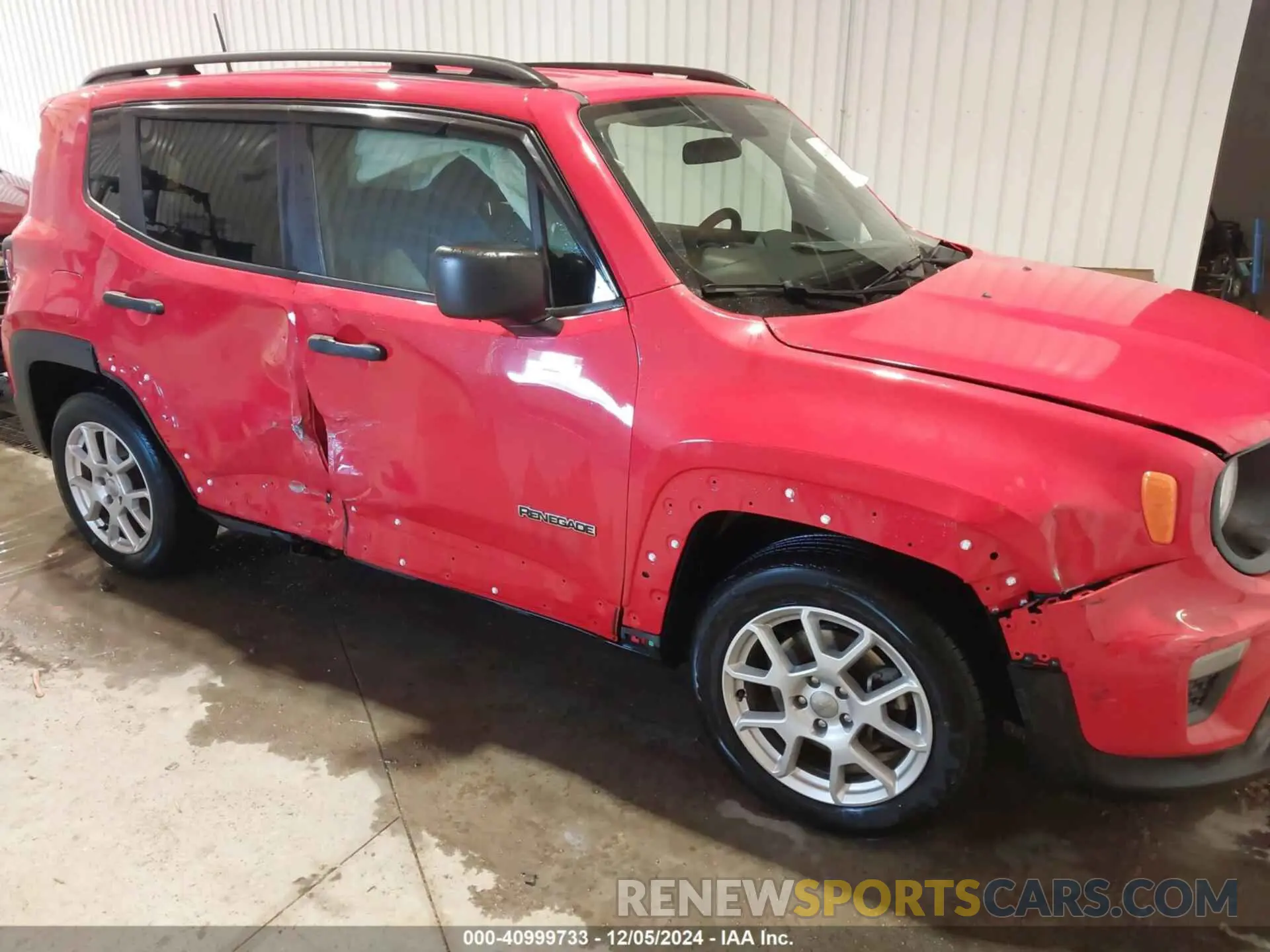 6 fotografías del automóvil dañado ZACNJAABXKPK24931 JEEP RENEGADE 2019