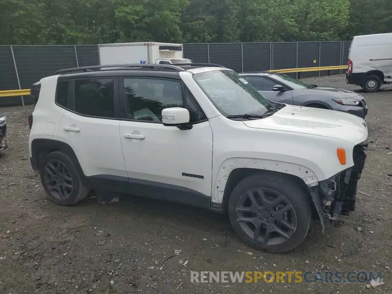 4 fotografías del automóvil dañado ZACNJAB13KPK50521 JEEP RENEGADE 2019