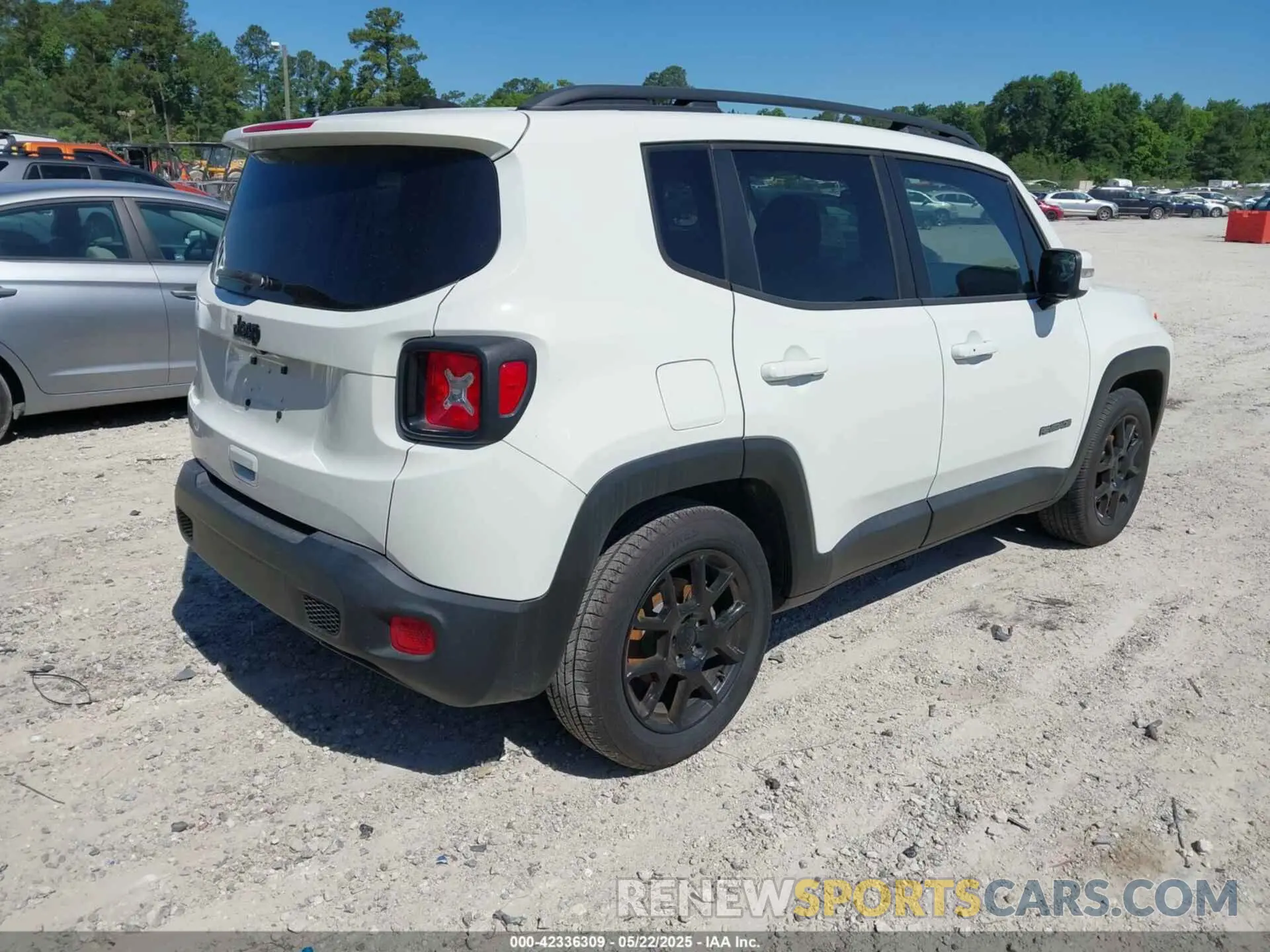 4 fotografías del automóvil dañado ZACNJAB16KPK42882 JEEP RENEGADE 2019