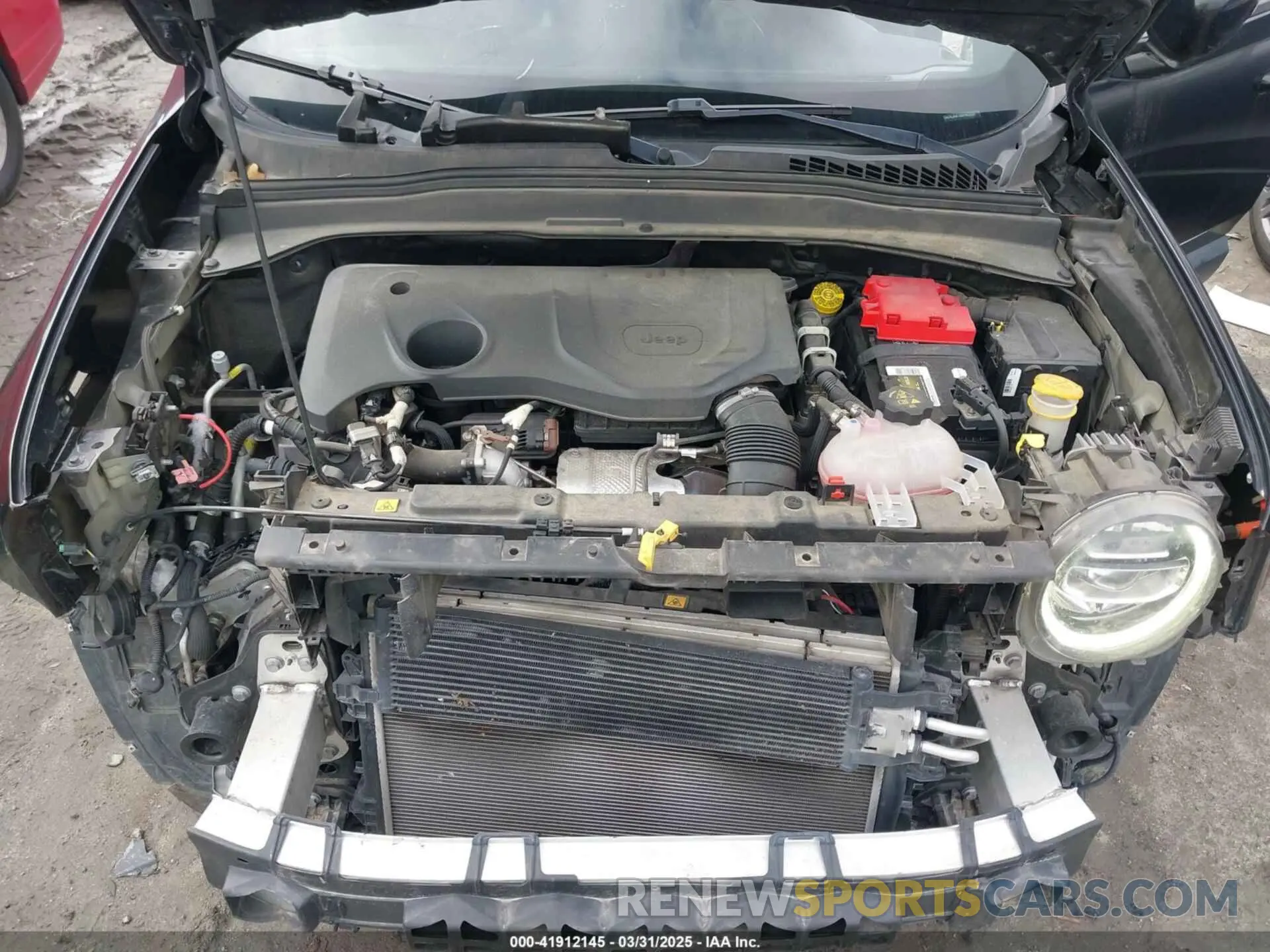 10 fotografías del automóvil dañado ZACNJAB1XKPK02059 JEEP RENEGADE 2019