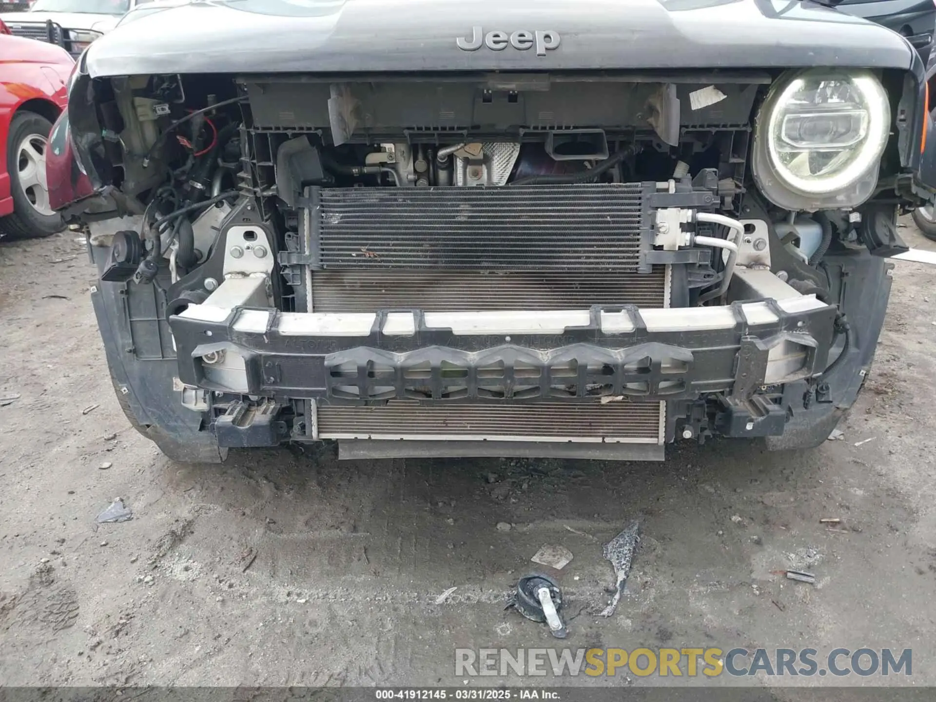 6 fotografías del automóvil dañado ZACNJAB1XKPK02059 JEEP RENEGADE 2019