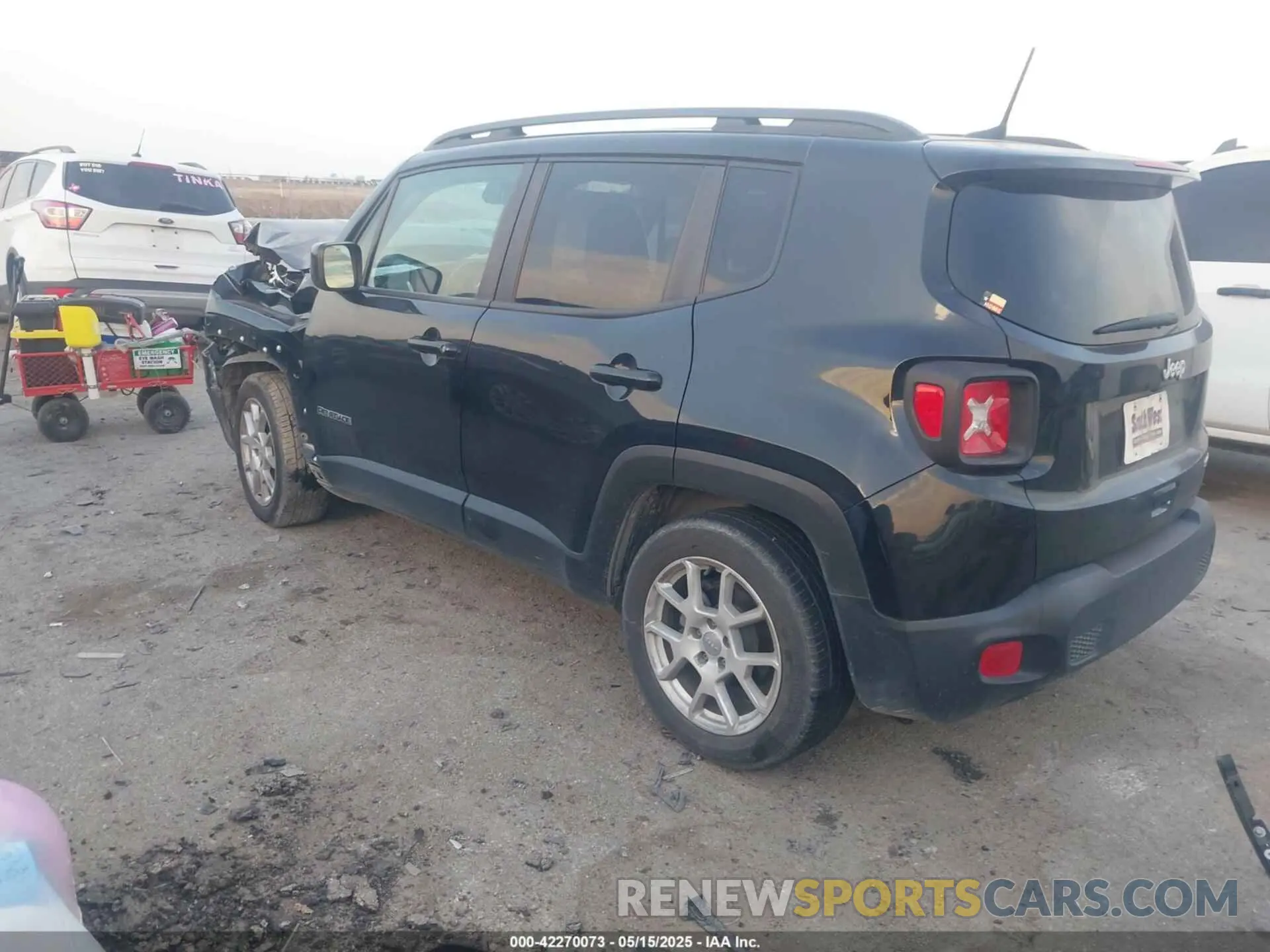 3 fotografías del automóvil dañado ZACNJABB0KPJ75446 JEEP RENEGADE 2019
