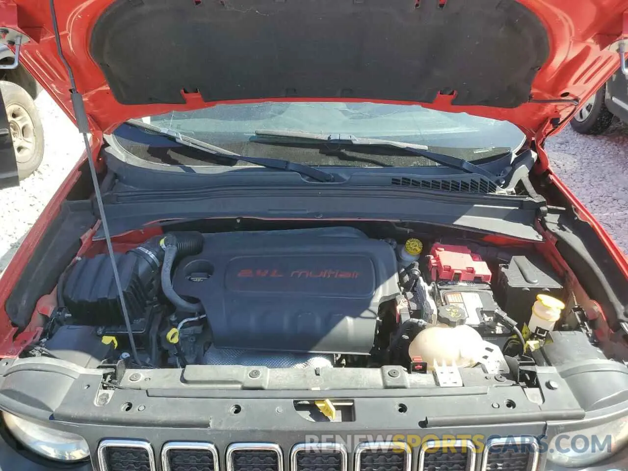 12 fotografías del automóvil dañado ZACNJABB0KPK00863 JEEP RENEGADE 2019