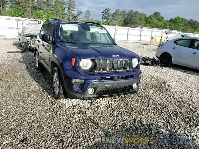 14 fotografías del automóvil dañado ZACNJABB0KPK85011 JEEP RENEGADE 2019