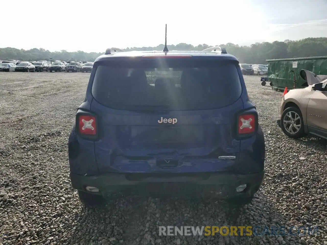 6 fotografías del automóvil dañado ZACNJABB0KPK85011 JEEP RENEGADE 2019