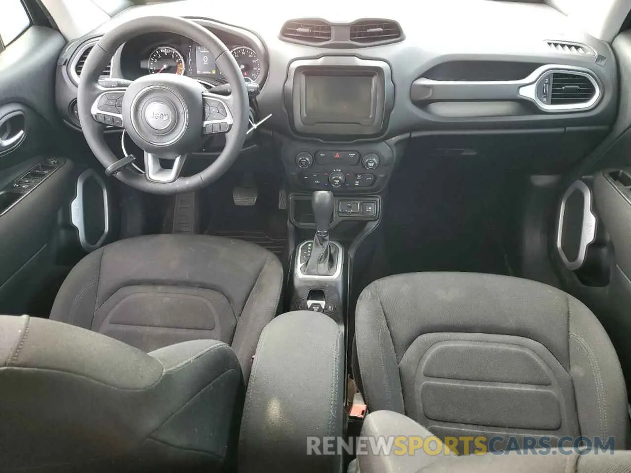 8 fotografías del automóvil dañado ZACNJABB0KPK85011 JEEP RENEGADE 2019