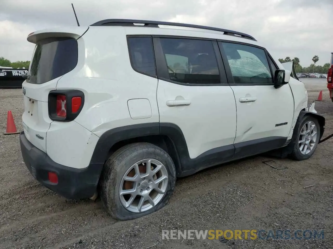 3 fotografías del automóvil dañado ZACNJABB0KPK93447 JEEP RENEGADE 2019