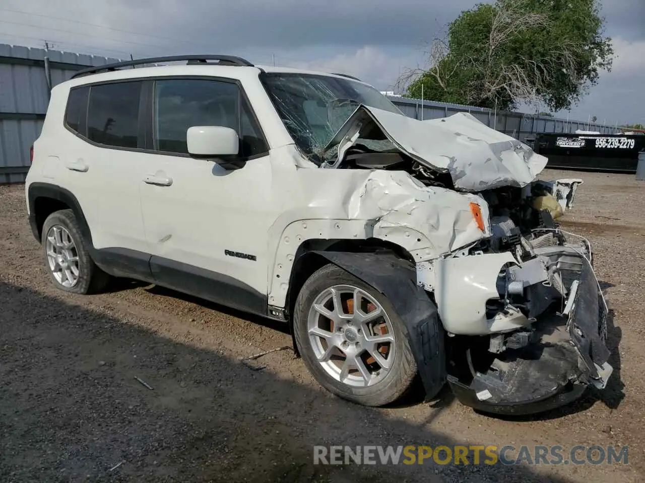4 fotografías del automóvil dañado ZACNJABB0KPK93447 JEEP RENEGADE 2019