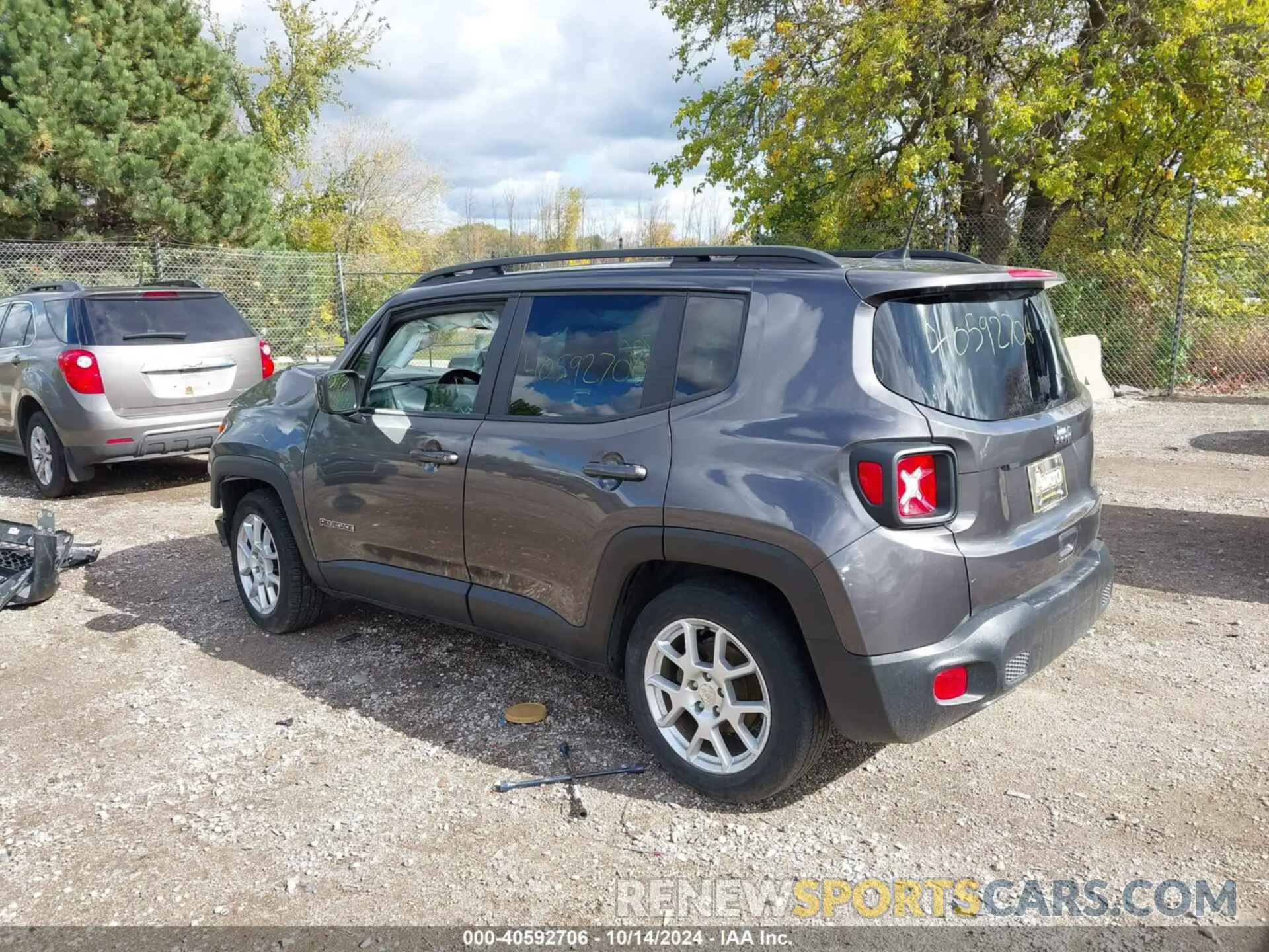 3 fotografías del automóvil dañado ZACNJABB3KPK23814 JEEP RENEGADE 2019