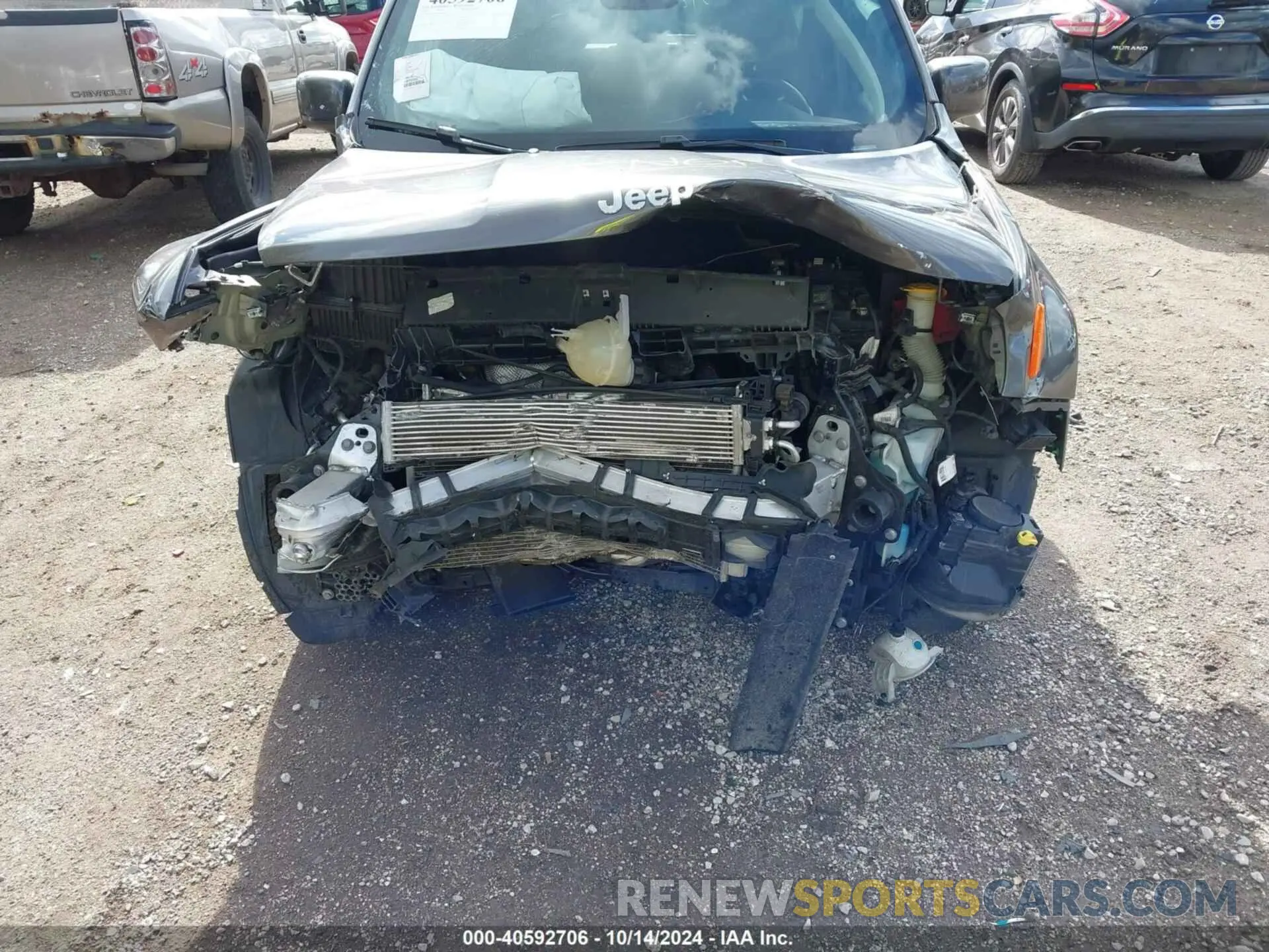 6 fotografías del automóvil dañado ZACNJABB3KPK23814 JEEP RENEGADE 2019