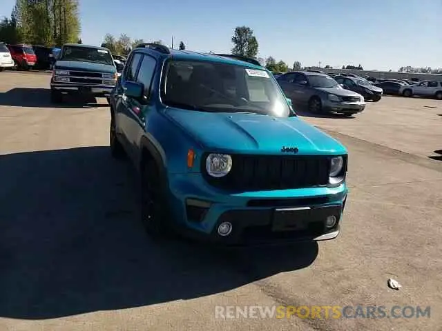 10 fotografías del automóvil dañado ZACNJABB3KPK36000 JEEP RENEGADE 2019