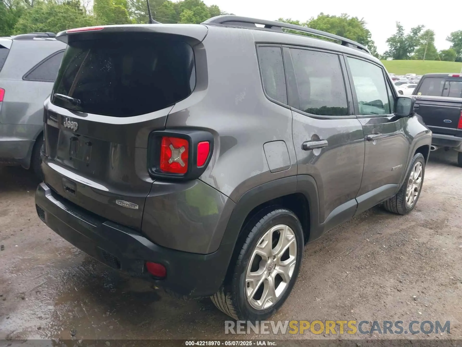 4 fotografías del automóvil dañado ZACNJABB4KPJ73599 JEEP RENEGADE 2019