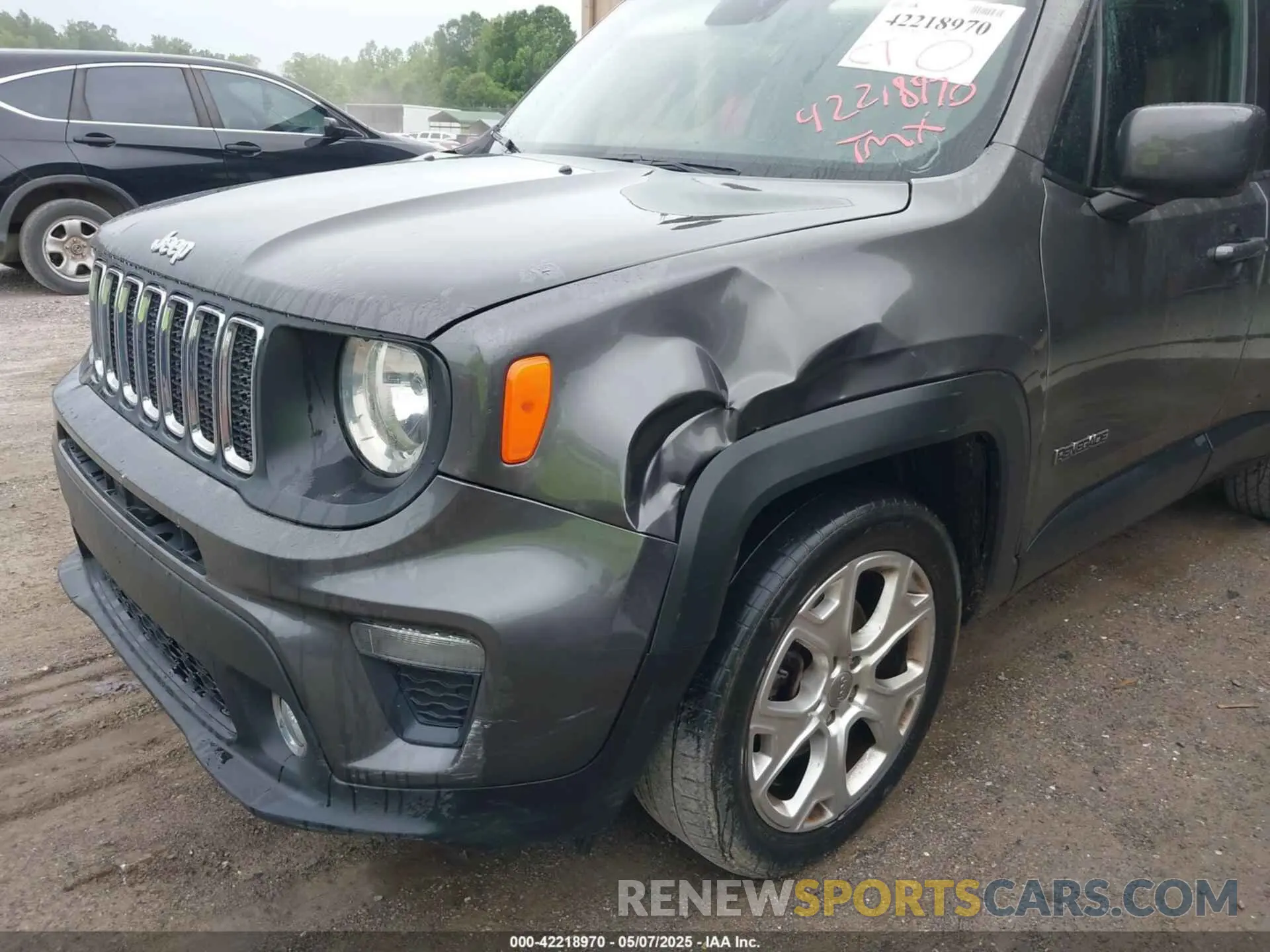 6 fotografías del automóvil dañado ZACNJABB4KPJ73599 JEEP RENEGADE 2019