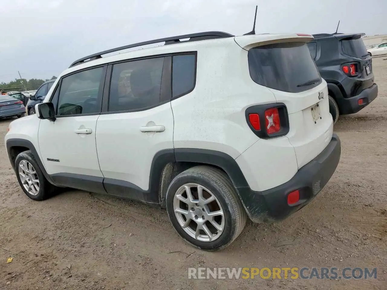 2 fotografías del automóvil dañado ZACNJABB4KPK01448 JEEP RENEGADE 2019