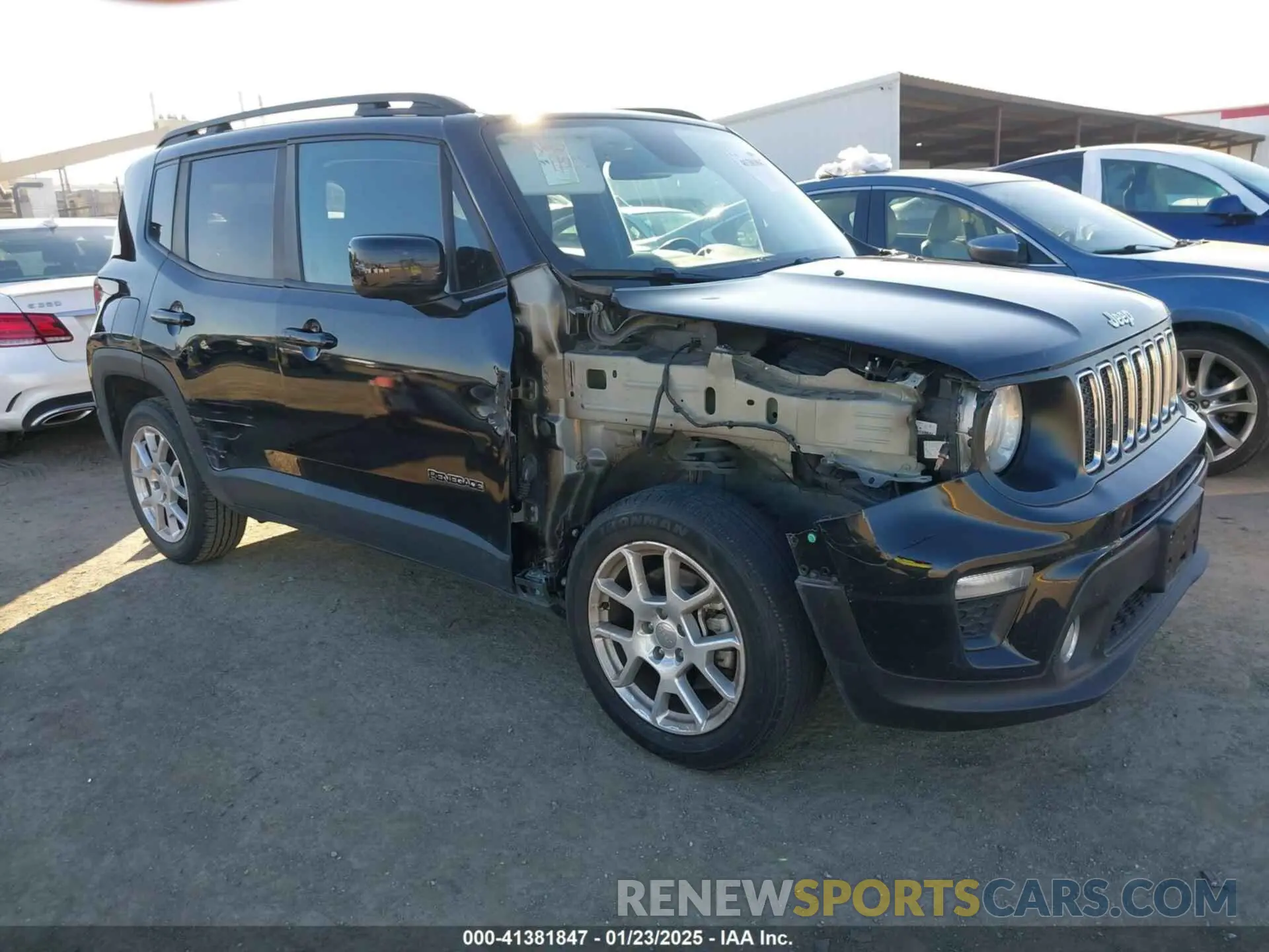 1 fotografías del automóvil dañado ZACNJABB4KPK41092 JEEP RENEGADE 2019
