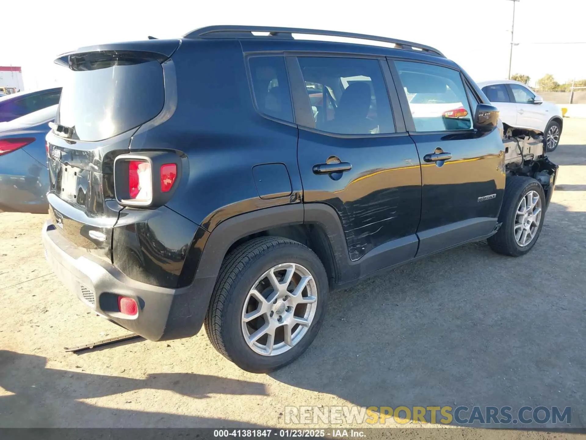 4 fotografías del automóvil dañado ZACNJABB4KPK41092 JEEP RENEGADE 2019