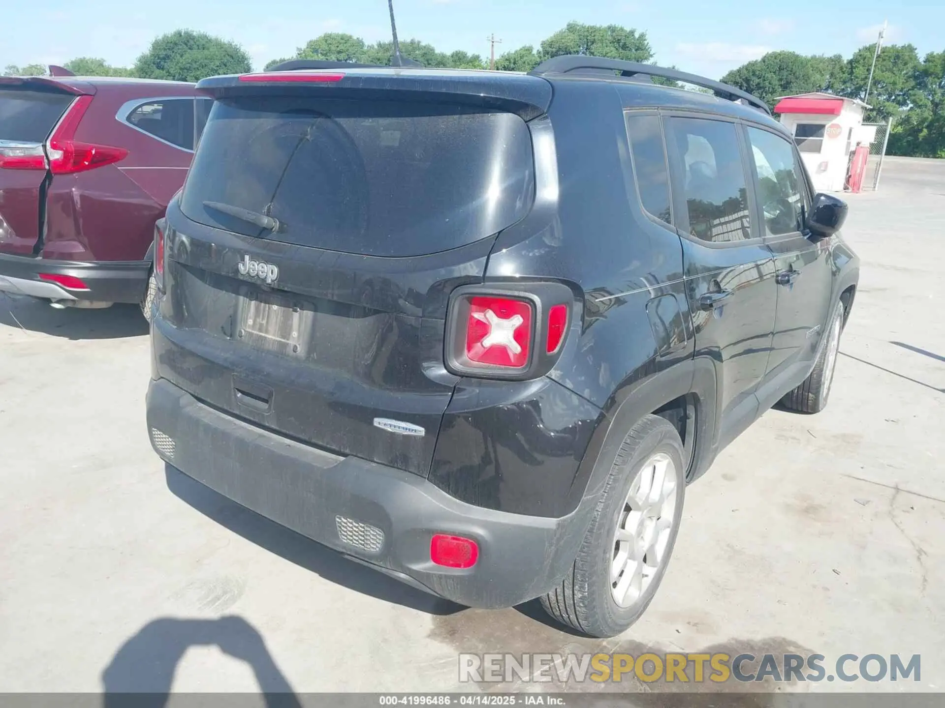 4 fotografías del automóvil dañado ZACNJABB4KPK93631 JEEP RENEGADE 2019