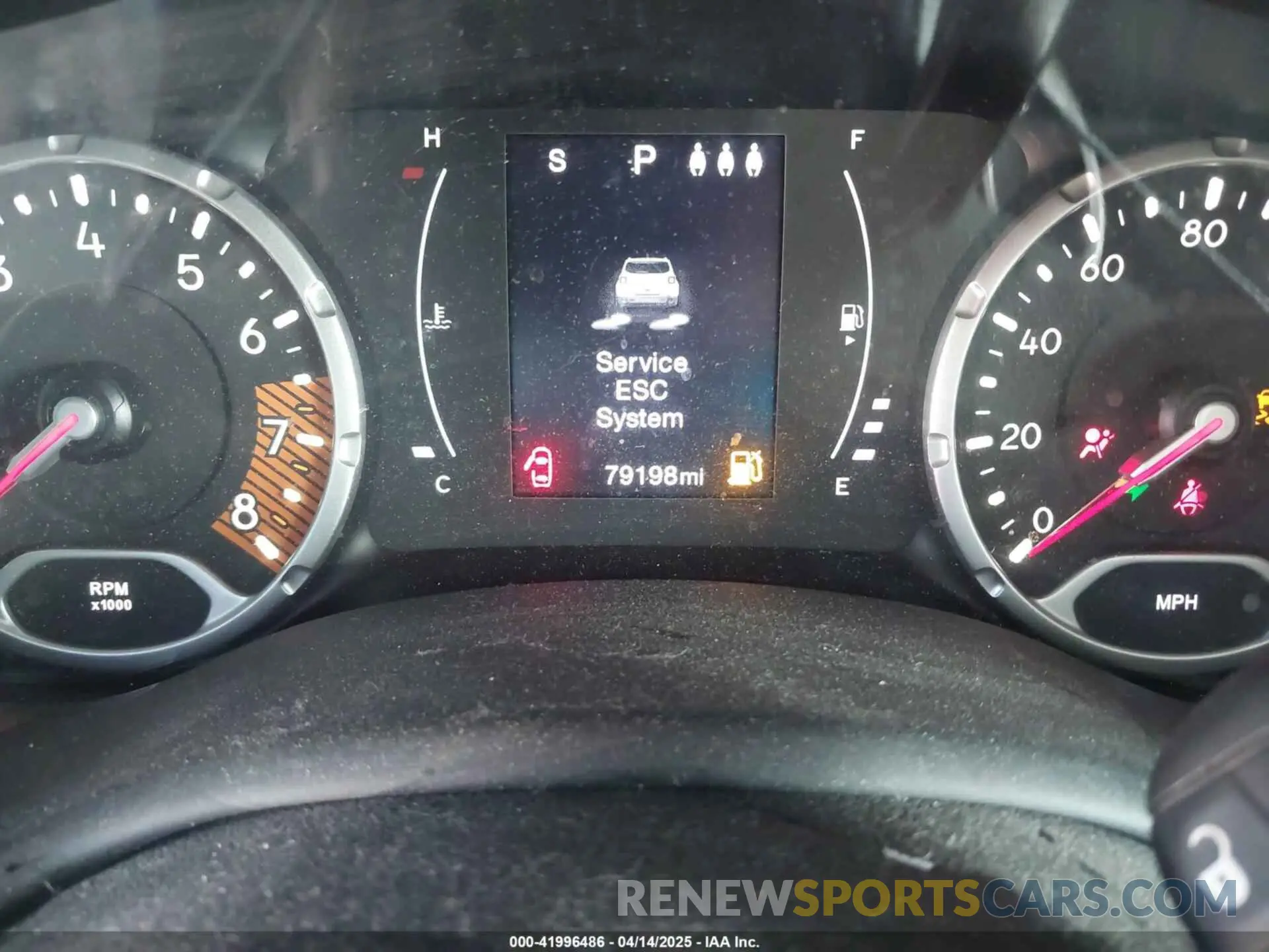 7 fotografías del automóvil dañado ZACNJABB4KPK93631 JEEP RENEGADE 2019
