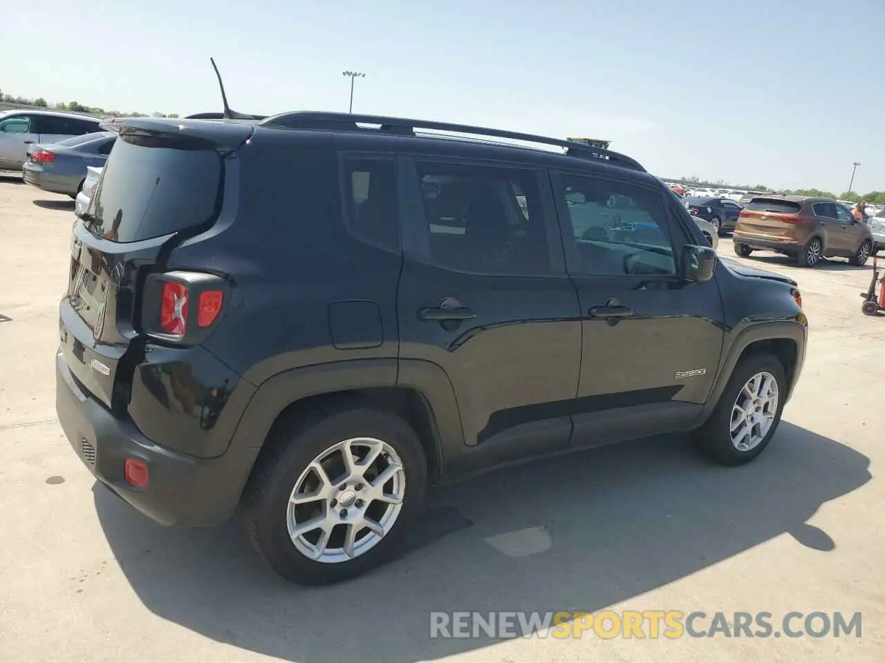 3 fotografías del automóvil dañado ZACNJABB5KPJ84904 JEEP RENEGADE 2019