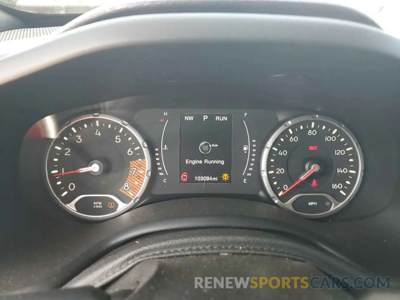 9 fotografías del automóvil dañado ZACNJABB5KPJ84904 JEEP RENEGADE 2019