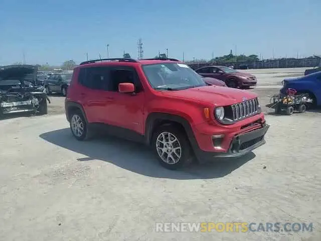 11 fotografías del automóvil dañado ZACNJABB5KPK83464 JEEP RENEGADE 2019