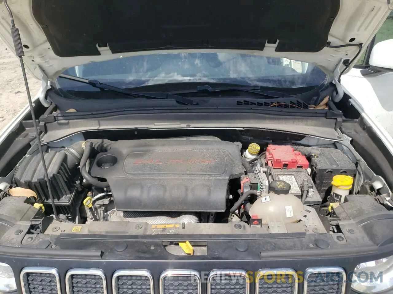 12 fotografías del automóvil dañado ZACNJABB6KPK50702 JEEP RENEGADE 2019