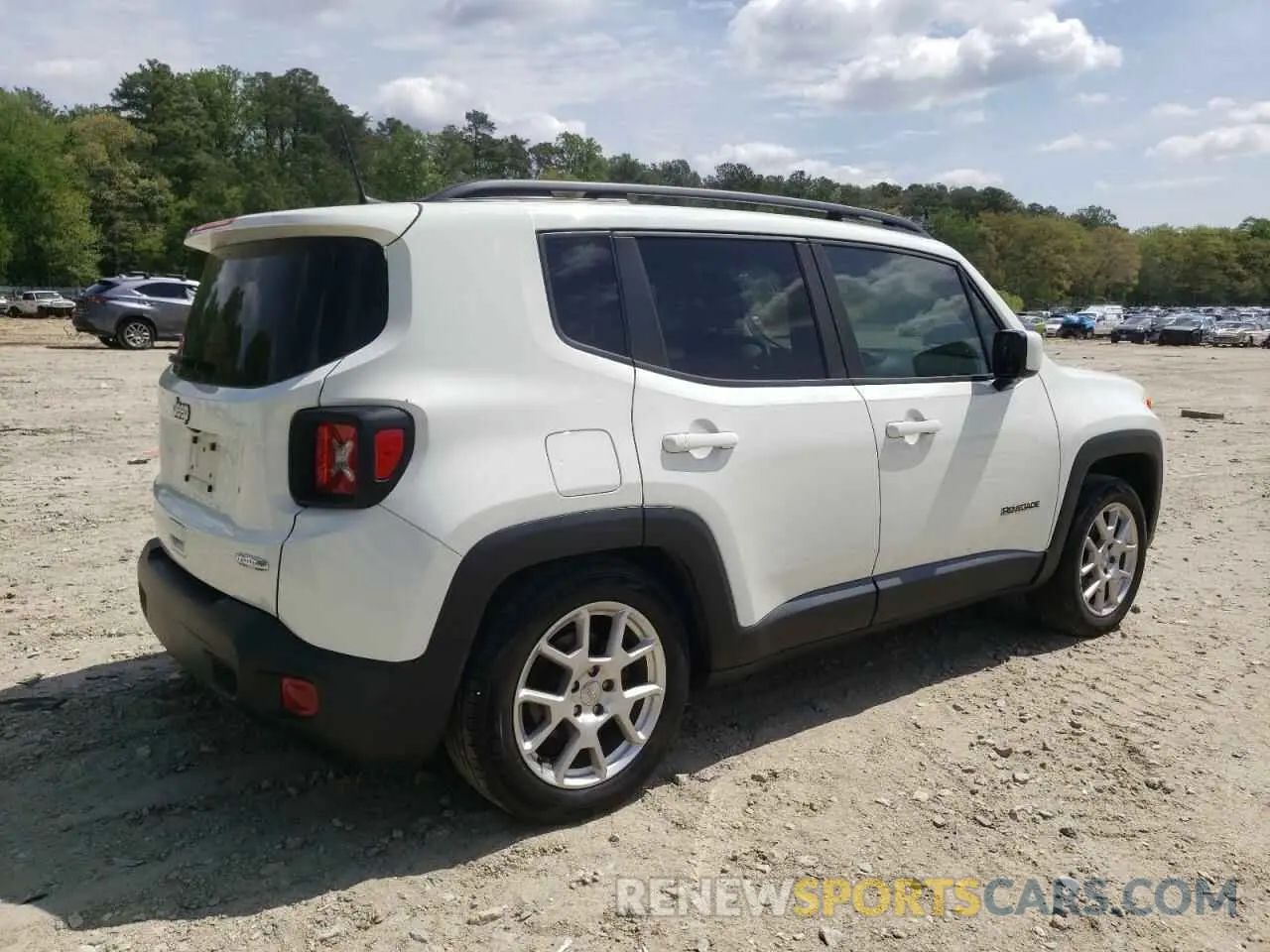 3 fotografías del automóvil dañado ZACNJABB6KPK50702 JEEP RENEGADE 2019