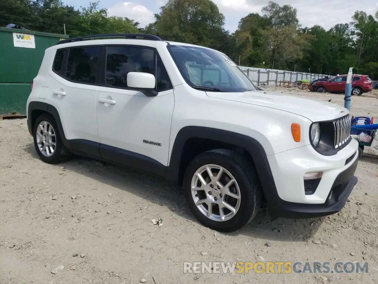 4 fotografías del automóvil dañado ZACNJABB6KPK50702 JEEP RENEGADE 2019