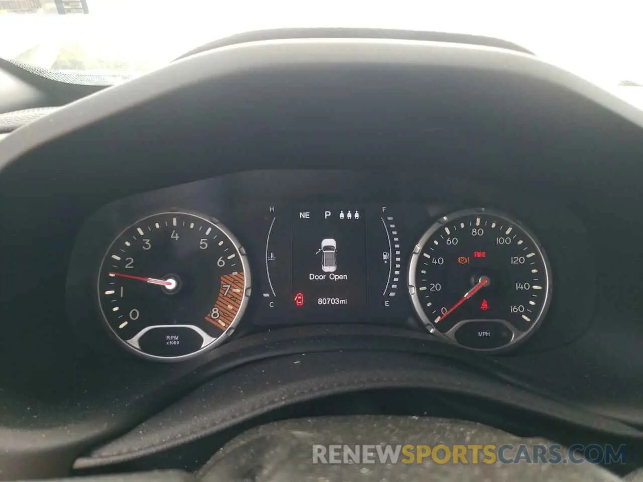 9 fotografías del automóvil dañado ZACNJABB6KPK50702 JEEP RENEGADE 2019