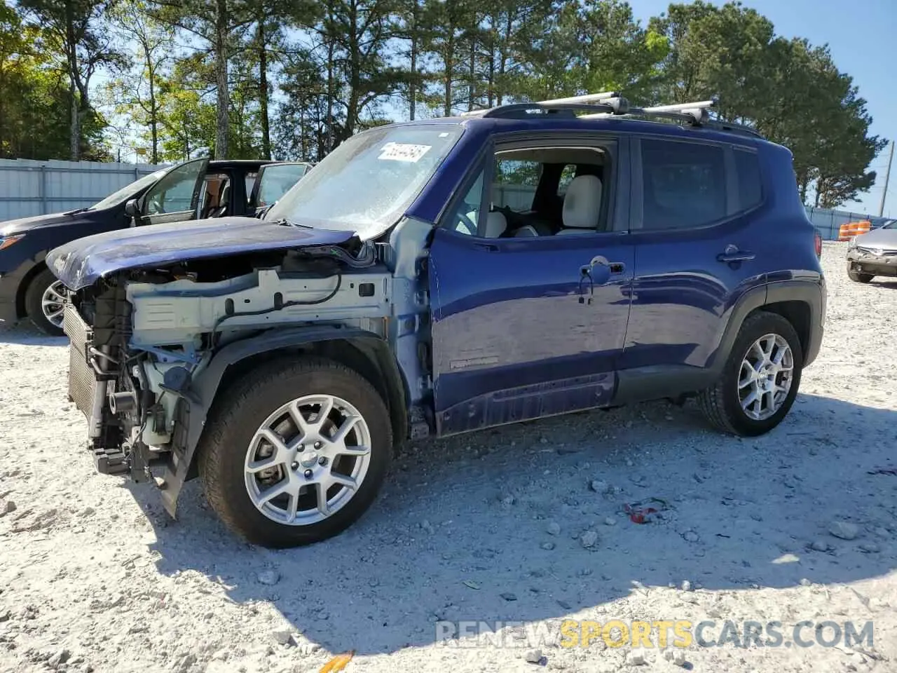 1 fotografías del automóvil dañado ZACNJABB7KPK08362 JEEP RENEGADE 2019