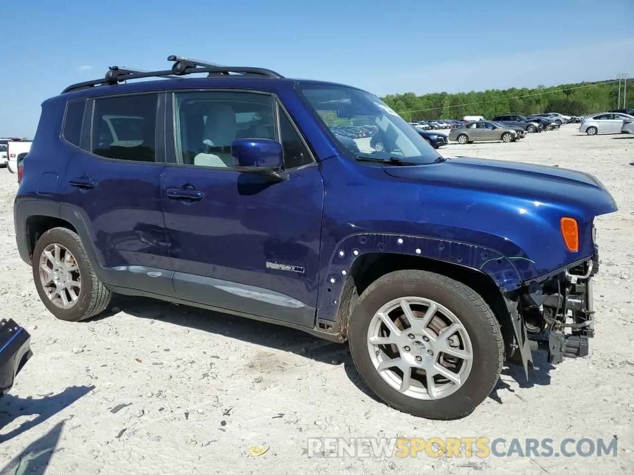 4 fotografías del automóvil dañado ZACNJABB7KPK08362 JEEP RENEGADE 2019