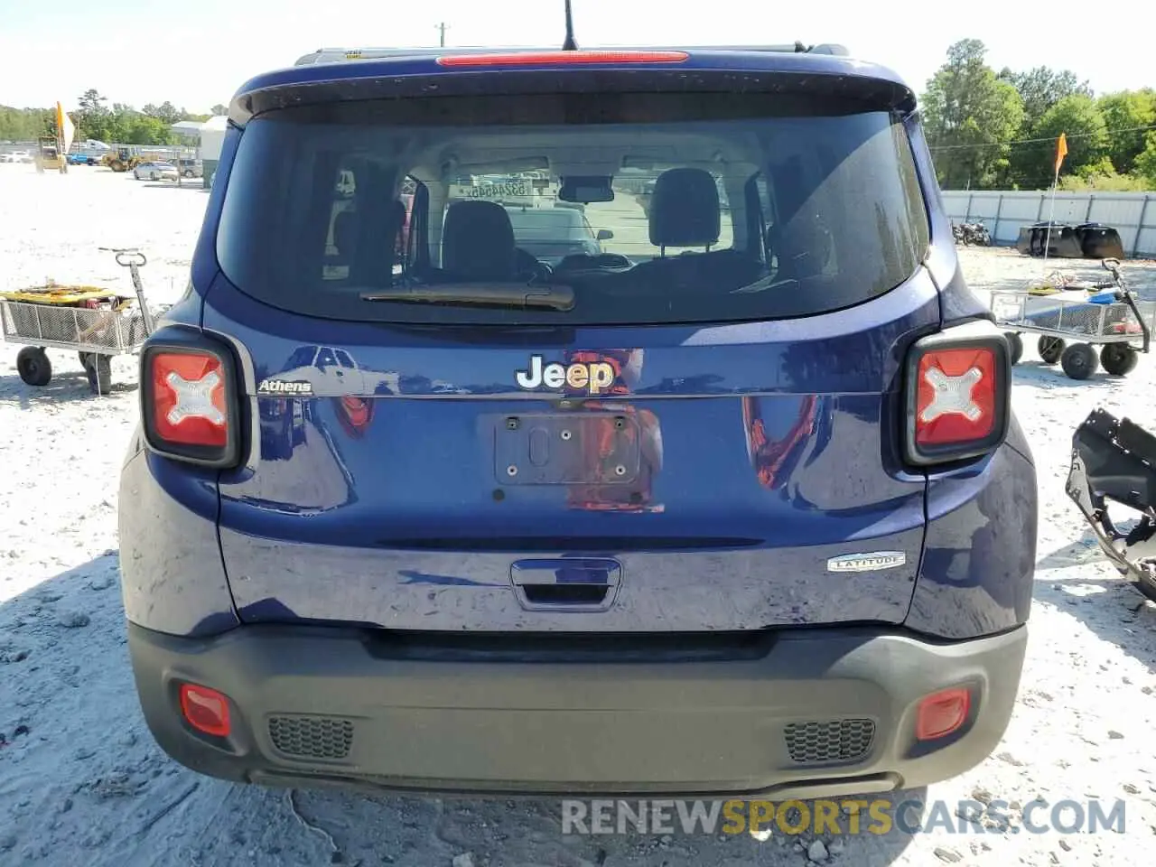 6 fotografías del automóvil dañado ZACNJABB7KPK08362 JEEP RENEGADE 2019
