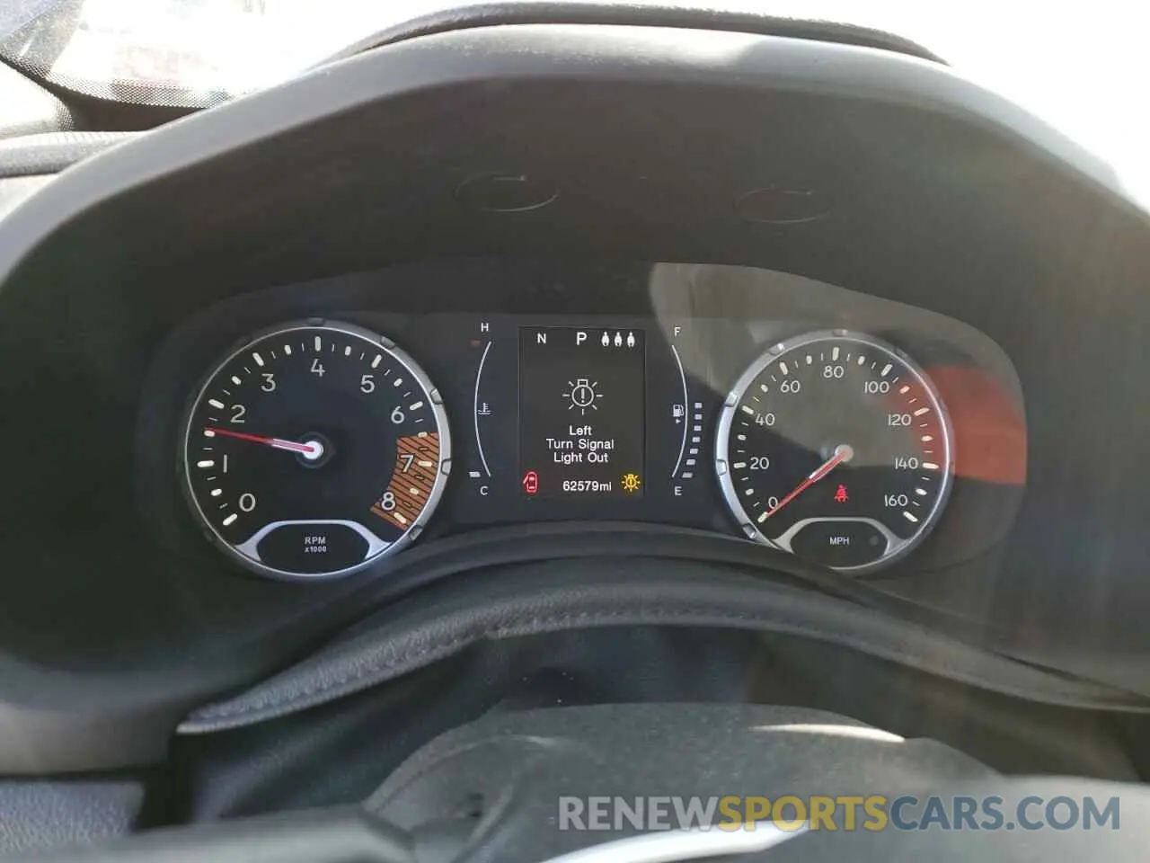 9 fotografías del automóvil dañado ZACNJABB7KPK08362 JEEP RENEGADE 2019