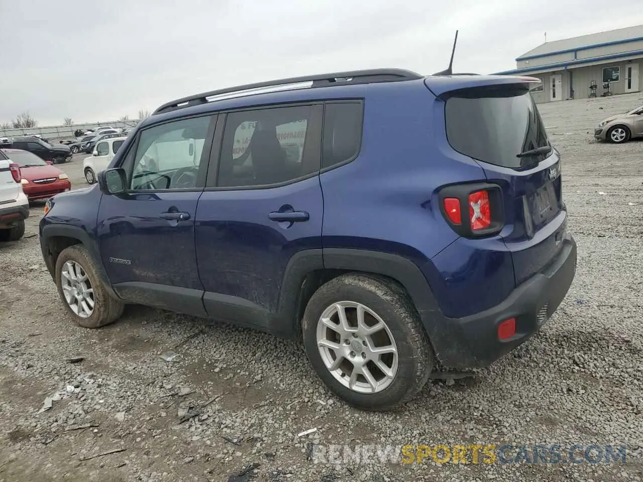 2 fotografías del automóvil dañado ZACNJABB7KPK27591 JEEP RENEGADE 2019