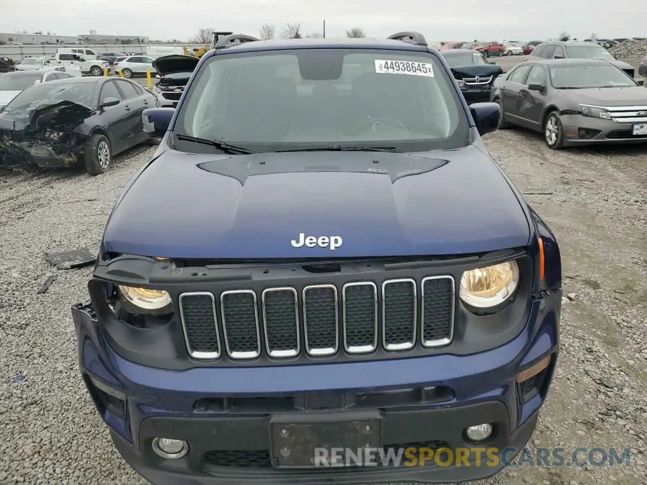 5 fotografías del automóvil dañado ZACNJABB7KPK27591 JEEP RENEGADE 2019