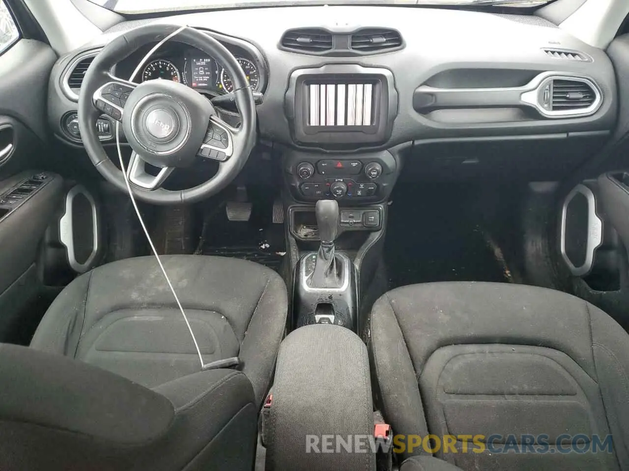 8 fotografías del automóvil dañado ZACNJABB7KPK27591 JEEP RENEGADE 2019