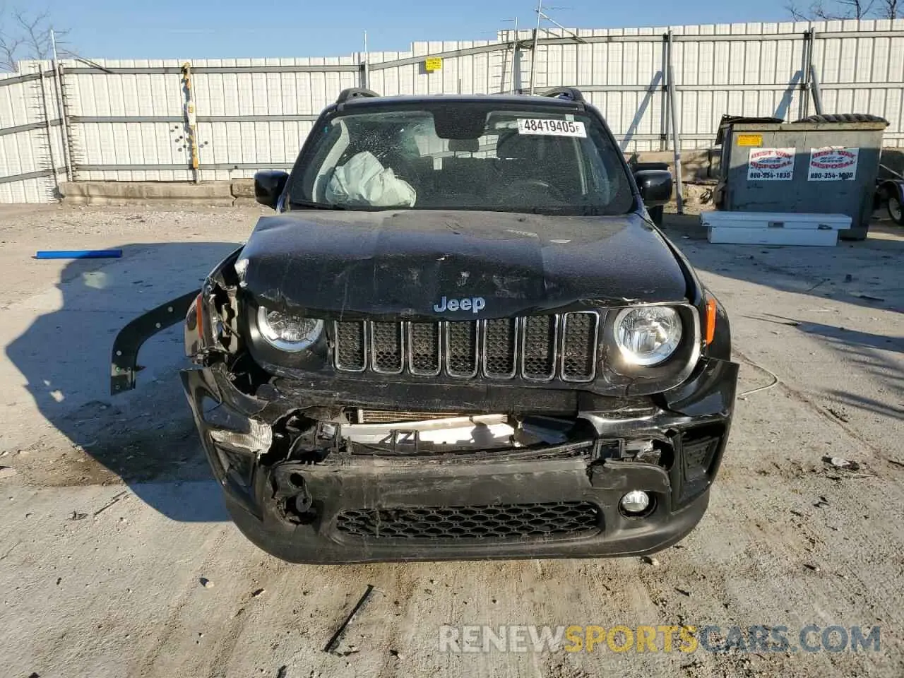 5 fotografías del automóvil dañado ZACNJABB7KPK81893 JEEP RENEGADE 2019
